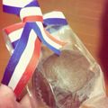 クックO58XOR☆'s cooksnap of when they made 米粉deママレードチョコマフィン♪.