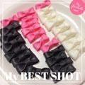 ピンクゴールドリボン's cooksnap of when they made マシュマロフォンダンで簡単リボンデコ♡.