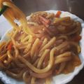 やまもよ。's cooksnap of when they made 簡単焼きうどん.