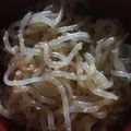rkapkr's cooksnap of when they made お弁当に♪糸こん（しらたき）たらこスパ風.