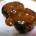 単！！'s cooksnap of when they made 塩麹で作る☆簡単あらびきハンバーグ.