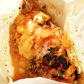 aFalcons's cooksnap of when they made 鱈のキムチチーズ焼き.