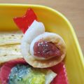 daikanon's cooksnap of when they made お弁当の隙間にちくわの梅巻き.
