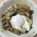 きたゆー's cooksnap of when they made もやし白菜キノコ類と豚肉の甘辛煮.