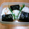 watyami's cooksnap of when they made ちりめん山椒のおにぎり.