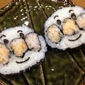 あき0304's cooksnap of when they made ☆子供が喜ぶアンパンマン太巻き☆巻き寿司.
