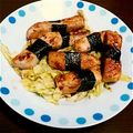 pinkyume's cooksnap of when they made キャベツもウマイ！かじきの照り焼き.