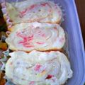 watyami's cooksnap of when they made チーズいっぱいとカニかまの卵焼き♡.