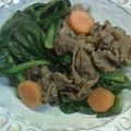 ｋａｍｉｙａｍａ's cooksnap of when they made 牛肉と小松菜のニンニク風味炒め.