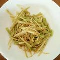 Ray✾'s cooksnap of when they made ブロッコリーの茎のナムル.