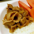 犬Gyami's cooksnap of when they made 豚小間切れで作る♪豚の生姜焼き.