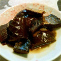 cotori119's cooksnap of when they made 甘煮を使って簡単★なすとにしんのたいたん.