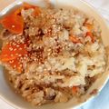かず吉。's cooksnap of when they made サバ缶の炊き込みご飯.