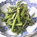 secondapril's cooksnap of when they made アスパラ菜のカレー炒め.