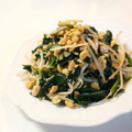 sacoママ's cooksnap of when they made ほうれん草の空芯菜風炒め.