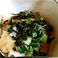 nono8008's cooksnap of when they made 菊芋とほうれん草のお浸し.