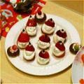 友里めろ's cooksnap of when they made いちごと生クリームで☆簡単サンタさん.