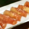 まつおかゆうみ's cooksnap of when they made ポテトサラダ生ハム巻き♡おつまみ.