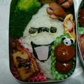 三匹のジョージ's cooksnap of when they made 簡単！妖怪ウォッチ＊ウィスパー☆キャラ弁.
