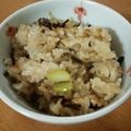 Chisa−Rin's cooksnap of when they made 塩昆布で、おこわ風炊き込みご飯.