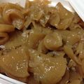 autumn1044's cooksnap of when they made やさしいご飯【古漬けの炊いたん】リメイク.