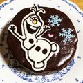 まい❤︎'s cooksnap of when they made オラフでケーキ♡.