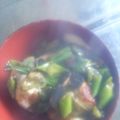 ☆しいたんママ☆'s cooksnap of when they made 鶏胸肉と長ネギのガーリックレモン炒め.