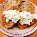 ガッちやん's cooksnap of when they made 簡単☆新巻鮭フライ~らっきょうタルタル~.