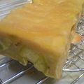 RuRuRuuu's cooksnap of when they made 卵・油不使用☆りんごさつまいも豆腐ケーキ.