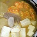 uratiokie's cooksnap of when they made うちのすいとん汁.