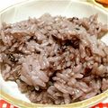 チッチ２００２'s cooksnap of when they made 黒米のおこわ.