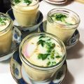 彩奈江's cooksnap of when they made お花のみえる＊菜の花茶わん蒸し〜♡.