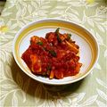 nyangomama's cooksnap of when they made 鶏もも肉のトマトソース煮込み.