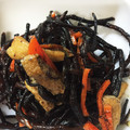 vegemoon's cooksnap of when they made 普通のお惣菜・長ひじきとさつま揚げの煮物.