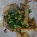 かりもも's cooksnap of when they made 豚と山芋のピリ辛ねぎ炒め.