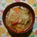ひれまま's cooksnap of when they made 簡単プチプチ楽しい♪もち麦の野菜スープ♪.