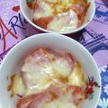 ∞ともちゃん∞'s cooksnap of when they made トマトのチーズ焼き.