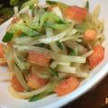 cook☆244☆'s cooksnap of when they made 大根ときゅうりのサラダ.