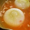 いちかあかりはは's cooksnap of when they made 新玉ねぎの丸ごとトロトロスープ.