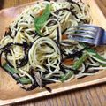うさぎGIRL♪'s cooksnap of when they made 簡単☆残り物のひじき煮とピーマンのパスタ.