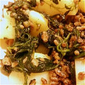 ｙｕｋｏ９６'s cooksnap of when they made じゃがいもとほうれん草のひき肉炒め.
