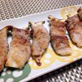サンディサンディ's cooksnap of when they made エリンギを豚肉で巻いて焼くだけ！.