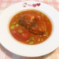 みんとこ's cooksnap of when they made さば缶のさっぱりピリッとトマト煮込み.