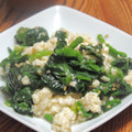 りんご華☆1219's cooksnap of when they made 白だしで♪ほうれん草と豆腐のごま和え♪.