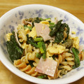 ぽりぽり拓庵's cooksnap of when they made ★簡単♪ほうれん草とマカロニのサラダ★.