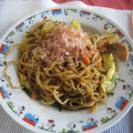 mihokiyo's cooksnap of when they made 隠し味が決め手！店主直伝ソース焼きそば.