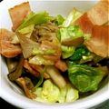 はぎっ子's cooksnap of when they made キャベツとしめじのベーコン炒め.
