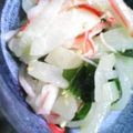 鬼嫁ちーちゃん's cooksnap of when they made キャベツ＆大根＆わかめ＆カニカマのサラダ.