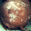 クックXIR7QB☆'s cooksnap of when they made レンジで簡単２分♡塩キャラチョコケーキ！.