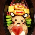 じんさき's cooksnap of when they made ポケモン　デデンネ＊キャラ弁.
